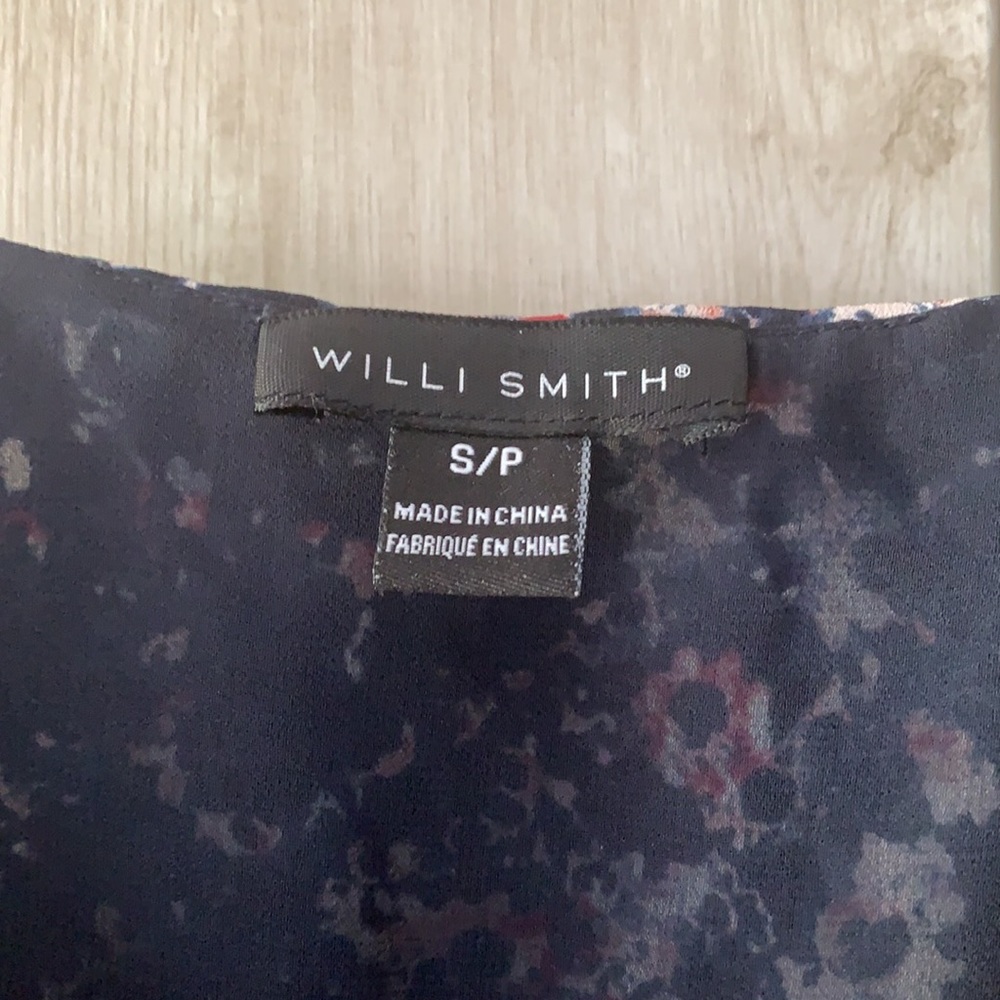 Willi Smith Light Elegant Summer Sleeveless Top Size Small Multicolored Tank Top - Picture 3 of 5